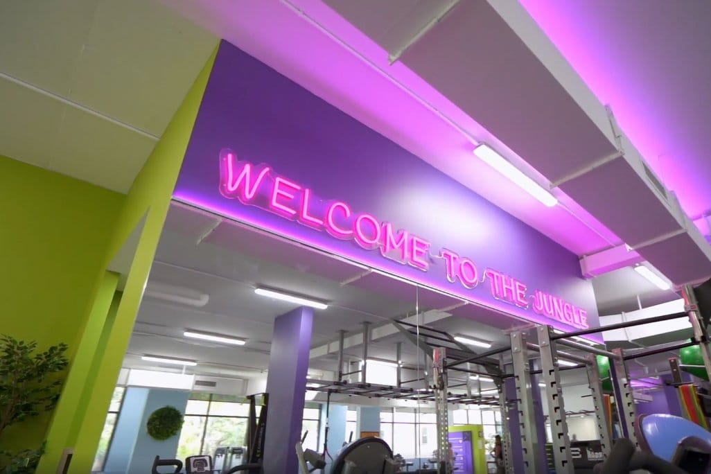 Welcome to the Jungle custom LED neon sign design in Australia
