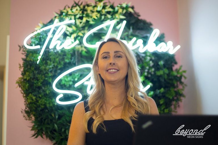 Custom LED neon sign for events and weddings in Australia