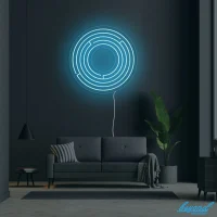 Maze LED neon sign glowing vibrant colours perfect for Australian decor