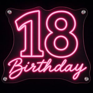 18th Birthday Neon Sign LED neon sign Australia