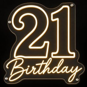 21st Birthday Neon Sign LED neon sign Australia