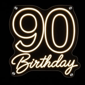 90th Birthday Neon Sign LED neon sign Australia