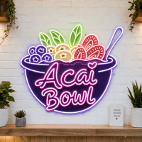 Acai Bowl Neon Sign - LED Neon Sign