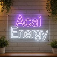 Acai Energy Neon Sign