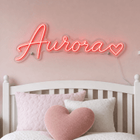 Aurora Name Neon Sign