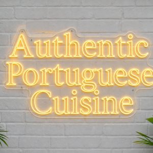 Authentic Portuguese cuisine LED Neon Sign Australia