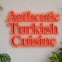 Authentic Turkish Cuisine LED Neon Sign Australia