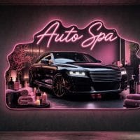 Auto Spa LED Neon Sign
