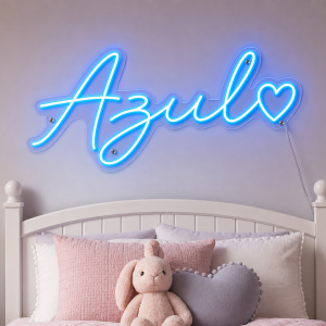 Azul Name Neon Sign