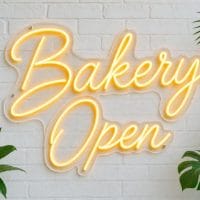 Bakery Open LED Neon Sign Australia