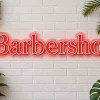 Barbershop LED Neon Sign Australia