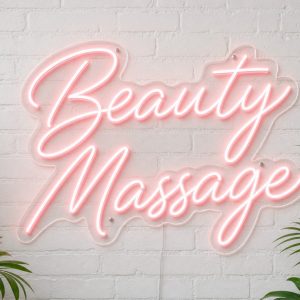 Beauty Massage LED Neon Sign Australia