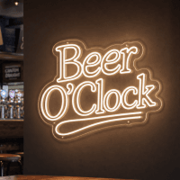 Beer O'Clock Neon Sign - Australian LED Neon Sign