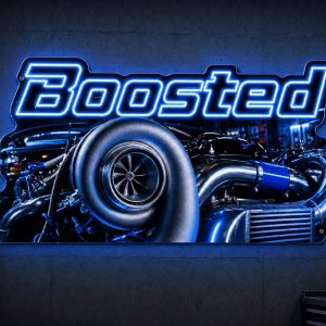 Boosted LED Neon Sign