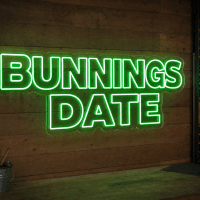 Bunnings Date Neon Sign - Australian LED Neon Sign