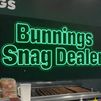 Bunnings Snag Dealer Neon Sign - Australian LED Neon Sign