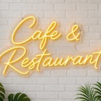 Cafe and Restaurant LED Neon Sign Australia