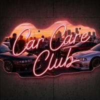 Car Care Club LED Neon Sign