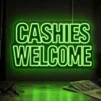 Cashies Welcome Neon Sign - Australian LED Neon Sign