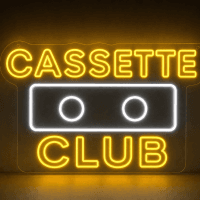 Cassette Club Neon Sign LED neon sign Australia