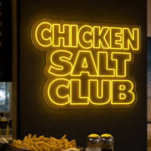 Chicken Salt Club Neon Sign - Australian LED Neon Sign
