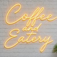 Coffee and Eatery LED Neon Sign Australia