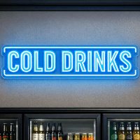 Cold Drinks Neon Sign - LED Neon Sign