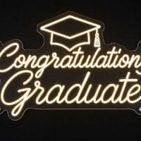 Congratulations Graduate Neon Sign LED neon sign Australia