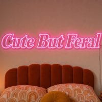 cute-but-feral-led-neon-sign Cute But Feral LED Neon Sign Australia
