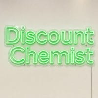 Discount Chemist LED Neon Sign Australia