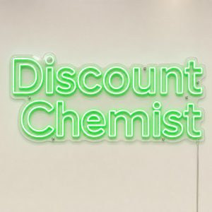 Discount Chemist LED Neon Sign Australia