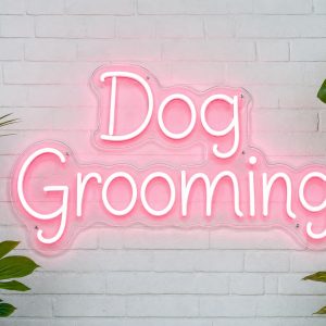 Dog Grooming LED Neon Sign Australia