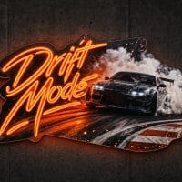 Drift Mode LED Neon Sign
