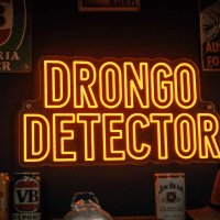 Drongo Detector Neon Sign - Australian LED Neon Sign