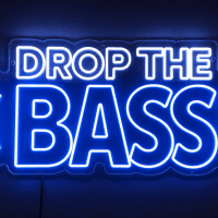 Drop The Bass Neon Sign LED neon sign Australia