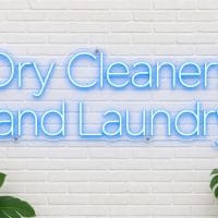 Dry Cleaners and Laundry LED Neon Sign Australia
