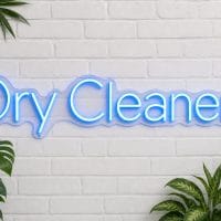 Dry cleaners LED Neon Sign Australia