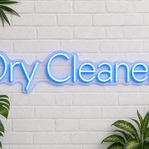 Dry cleaners LED Neon Sign Australia