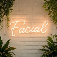 Facial Neon Sign
