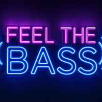 Feel The Bass Neon Sign LED neon sign Australia