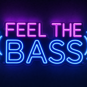 Feel The Bass Neon Sign LED neon sign Australia