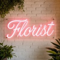 Florist Neon Sign