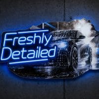 Freshly Detailed LED Neon Sign