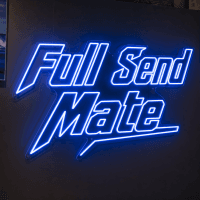 Full Send Mate Neon Sign - Australian LED Neon Sign