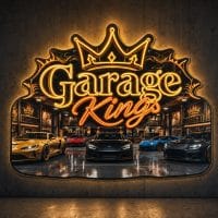 Garage Kings LED Neon Sign
