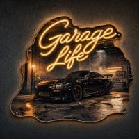 Garage Life LED Neon Sign