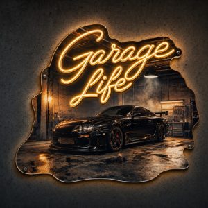 Garage Life LED Neon Sign
