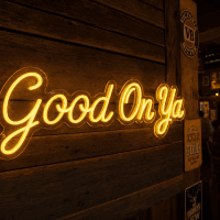 Good On Ya LED Neon Sign - Australian Slang Neon Sign