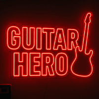 Guitar Hero Neon Sign LED neon sign Australia