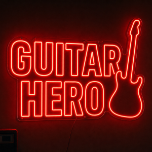 Guitar Hero Neon Sign Guitar Hero Neon Sign LED neon sign Australia